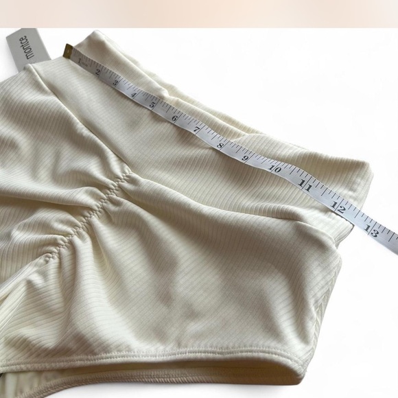 |Montcel Cream Rib Added Coverage High Rise Bikini Bottoms Woman's XL NWT - Picture 6 of 8